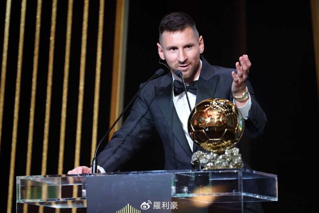 梅西入选金球奖候选名单